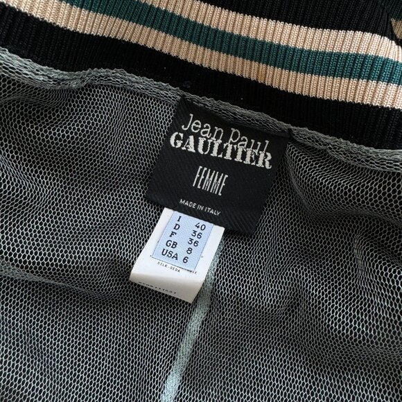 Jean Paul Gaultier Spring 2007 Embroidered Bomber Jacket - Picture 4 of 11